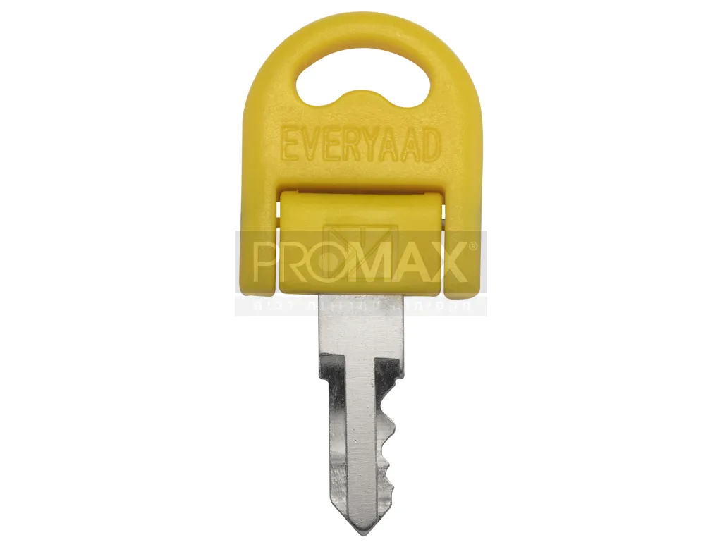גלם מסטר צהוב למנעול EVERYAAD