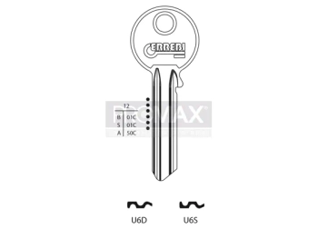 גלם תוצרת איטליה U6D Errebi