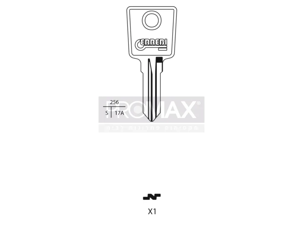 גלם תוצרת איטליה X1 Errebi