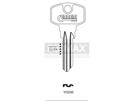 גלם תוצרת איטליה YI5DM Errebi