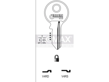 גלם תוצרת איטליה V4RS Errebi