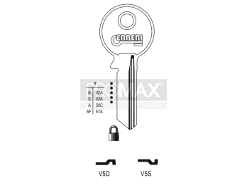 גלם תוצרת איטליה V5S Errebi