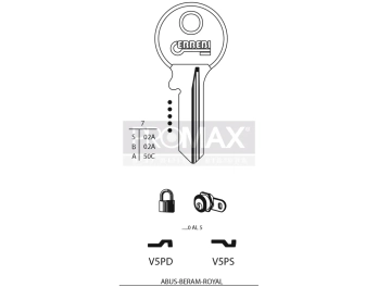 גלם תוצרת איטליה V5PD Errebi
