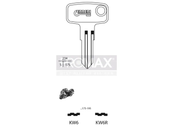 גלם תוצרת איטליה KW6R Errebi
