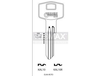 גלם תוצרת איטליה KAL10R Errebi