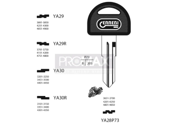 גלם תוצרת איטליה YA30 Errebi