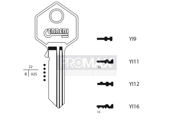 גלם תוצרת איטליה YI9 Errebi