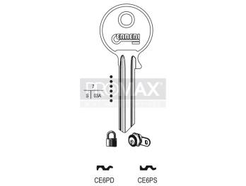 גלם תוצרת איטליה CE6PD Errebi
