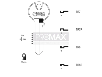 גלם תוצרת איטליה TR7 Errebi