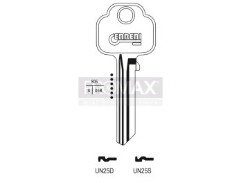 גלם תוצרת איטליה UN25S Errebi