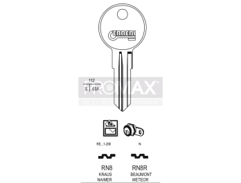 גלם תוצרת איטליה RN8R Errebi