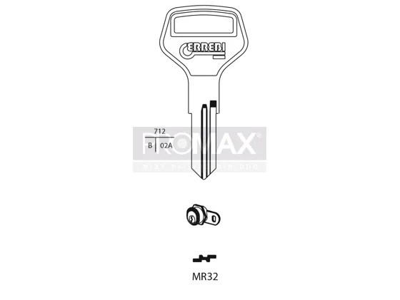 גלם תוצרת איטליה MR32 Errebi