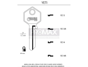 גלם תוצרת איטליה YE10R Errebi