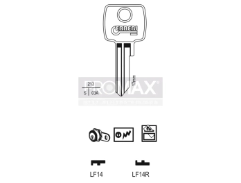 גלם תוצרת איטליה LF14R Errebi