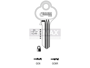 גלם תוצרת איטליה GO6 Errebi