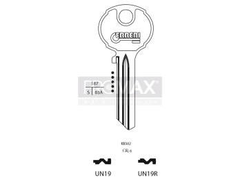 גלם תוצרת איטליה UN19 Errebi
