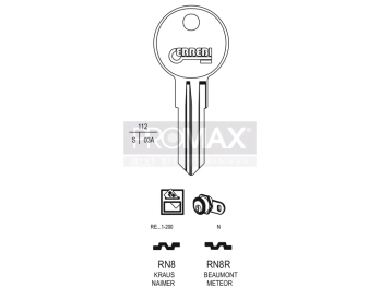 גלם תוצרת איטליה RN8 *RE-1* Errebi