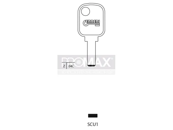 גלם תוצרת איטליה SCU1 Errebi