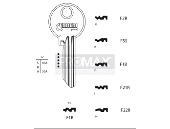 גלם תוצרת איטליה F5S פאב * Errebi