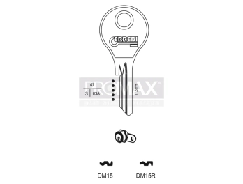 גלם תוצרת איטליה DM15 Errebi