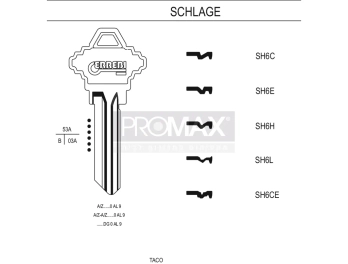 גלם תוצרת איטליה SH6L Errebi