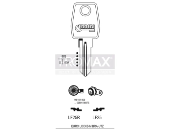 גלם תוצרת איטליה LF25R Errebi