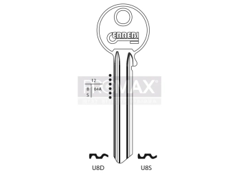 גלם תוצרת איטליה U8D Errebi