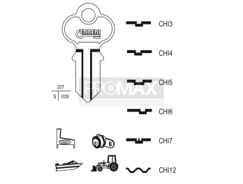 גלם תוצרת איטליה CHI3 *CH1 SILCA* Errebi