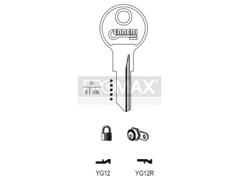 גלם תוצרת איטליה YG12R Errebi