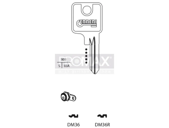 גלם תוצרת איטליה DM36R Errebi