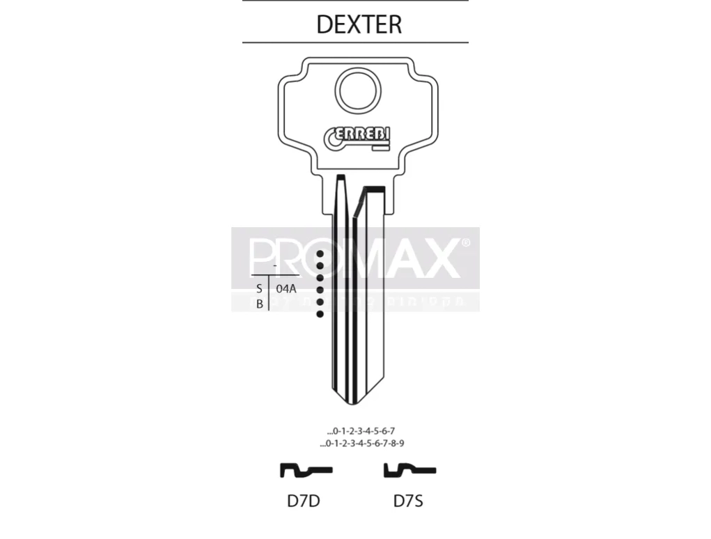 גלם תוצרת איטליה D7D Errebi