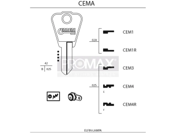 גלם תוצרת איטליה CEM4 Errebi