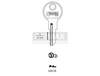 גלם תוצרת איטליה HAF2R Errebi