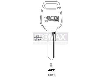 גלם תוצרת איטליה GH10 Errebi