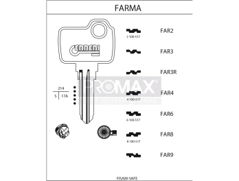 גלם תוצרת איטליה FAR3R *FAR-3D* Errebi