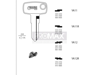 גלם תוצרת איטליה YA11 Errebi
