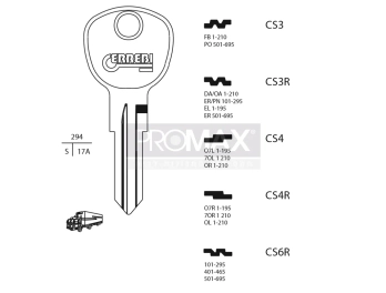 גלם תוצרת איטליה CS4 Errebi