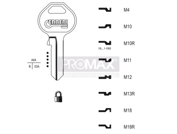 גלם תוצרת איטליה M4 Errebi