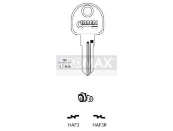 גלם תוצרת איטליה * HAF3R Errebi