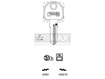 גלם תוצרת איטליה ARM1 Errebi