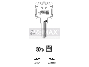 גלם תוצרת איטליה ARM1R Errebi