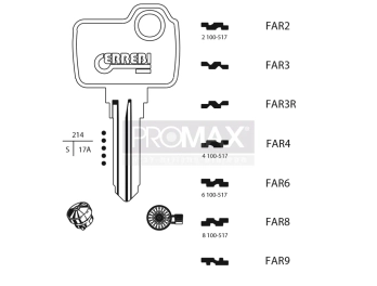 גלם תוצרת איטליה FAR4 Errebi