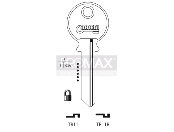 גלם תוצרת איטליה TR11 Errebi