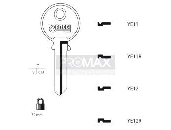 גלם תוצרת איטליה YE11R Errebi