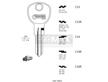 גלם תוצרת איטליה CS3 Errebi