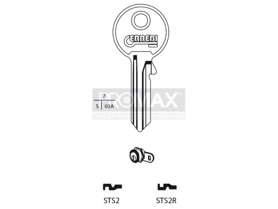 גלם תוצרת איטליה STS2R Errebi