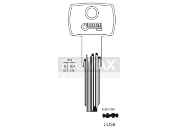 גלם תוצרת איטליה CO58 Errebi