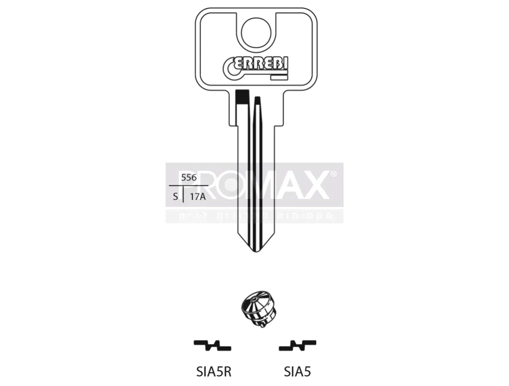 גלם תוצרת איטליה SIA5 Errebi