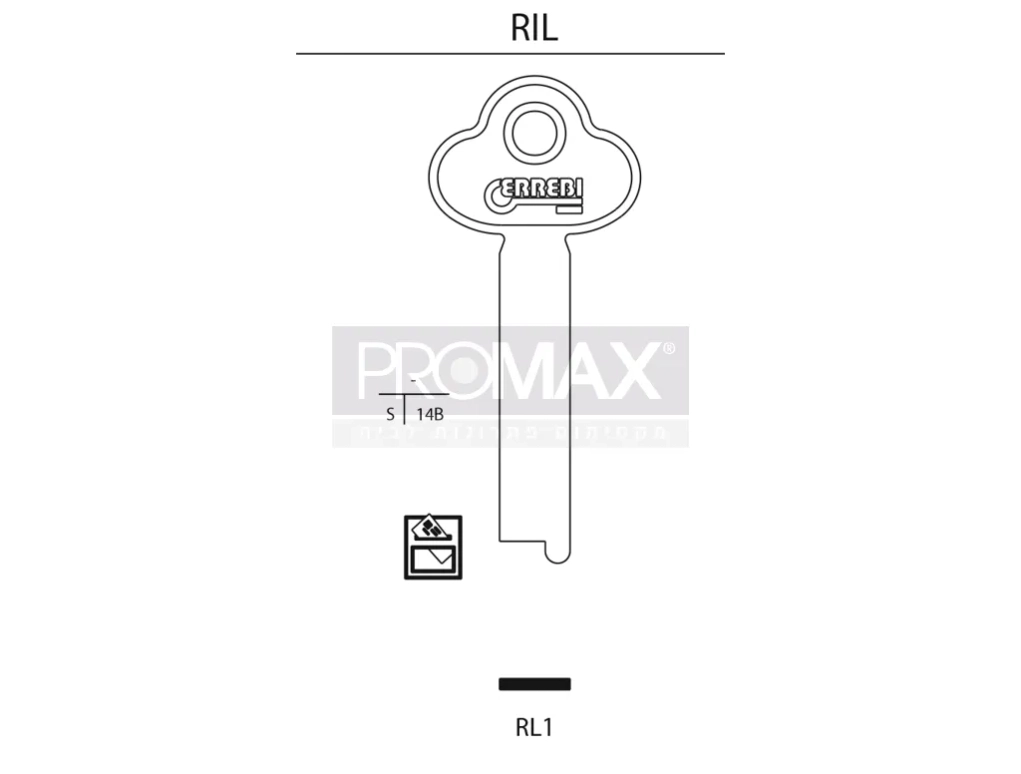 גלם תוצרת איטליה RL1 (דואר ארוך) Errebi