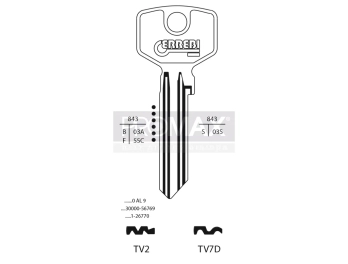 גלם תוצרת איטליה TV2 Errebi